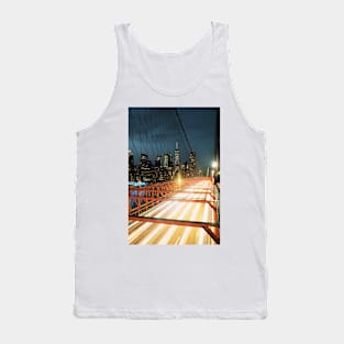 New York Light Trails Tank Top